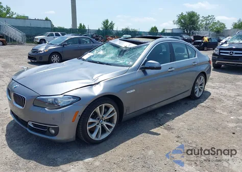2014 BMW 535I xDrive из США, поврежденный, VIN WBA5B3C54ED538352